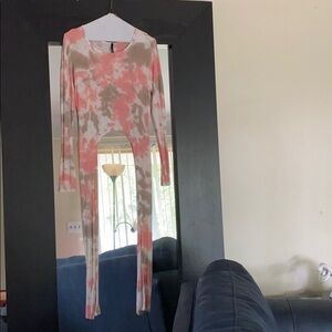 Crop top juniors top. Tie Dye. Small